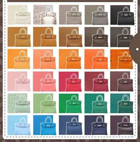 hermes bag 8f colour|hermes birkin color chart.